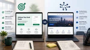 Why Your Business Needs a Separate Landing Page (Not Your Homepage)